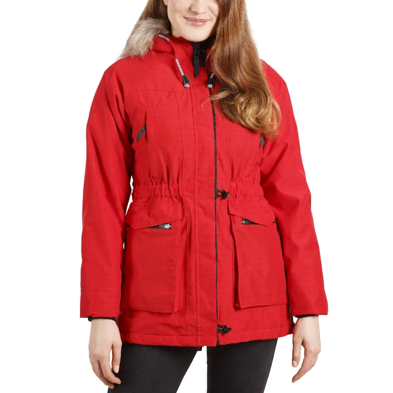 Trespass Womens Caption Waterproof Parka Jacket