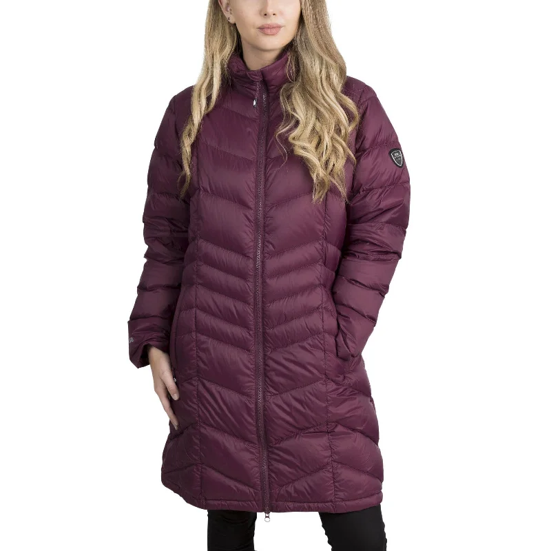 Trespass Womens Micaela Lightweight Long Down Jacket