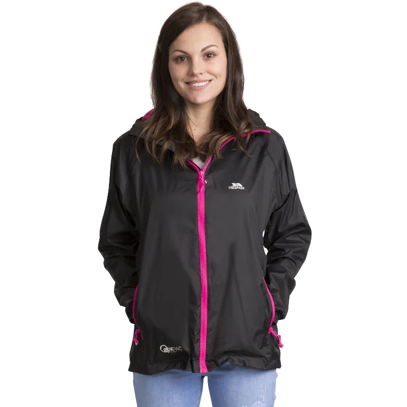 Trespass Womens Quikpac Packable Waterproof Jacket