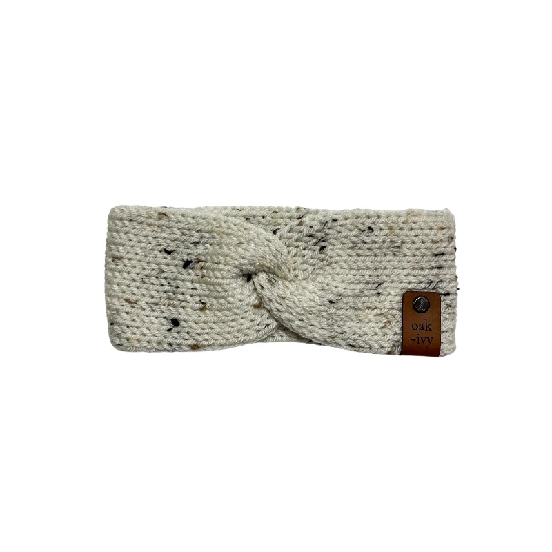 Women's Wanderlust Knit Headband - Ivory Tweed