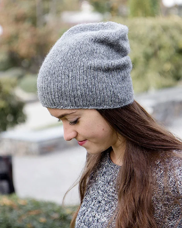 Alpaca Slouch Beanie For Women