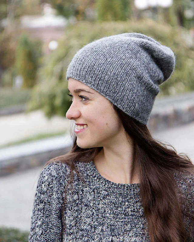 Alpaca Slouch Beanie For Women