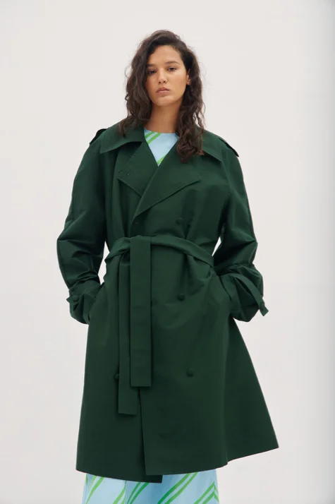 Gary Bigeni - Pearl Coat Deep Green