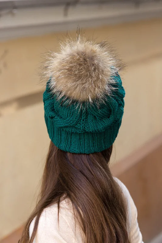 Pom Pom Beanie Hat For Winter