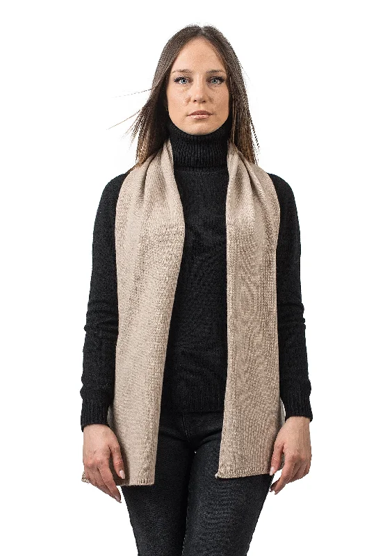 Scarf in 100% regenerated cashmere