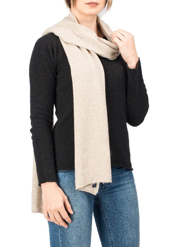 Cashmere blend scarf