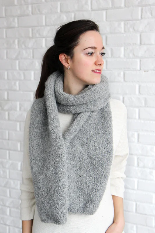 Warm Alpaca Wool Winter Scarf For Women