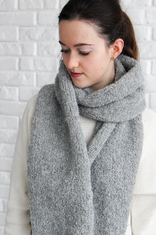 Warm Alpaca Wool Winter Scarf For Women